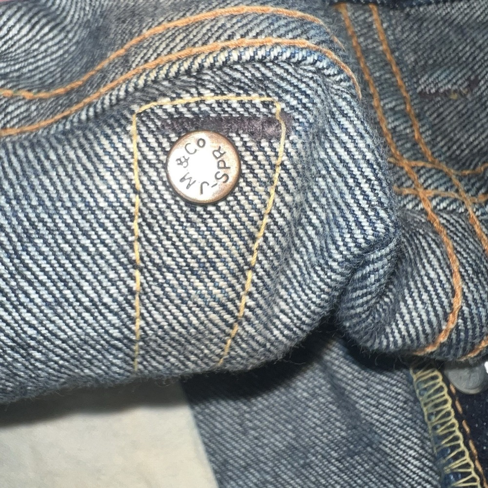 Real Joe McCoy 906 Selvedge Denim Jeans 31 x 36 (31 x 30) Indigo Made in Japan - Picture 8 of 16